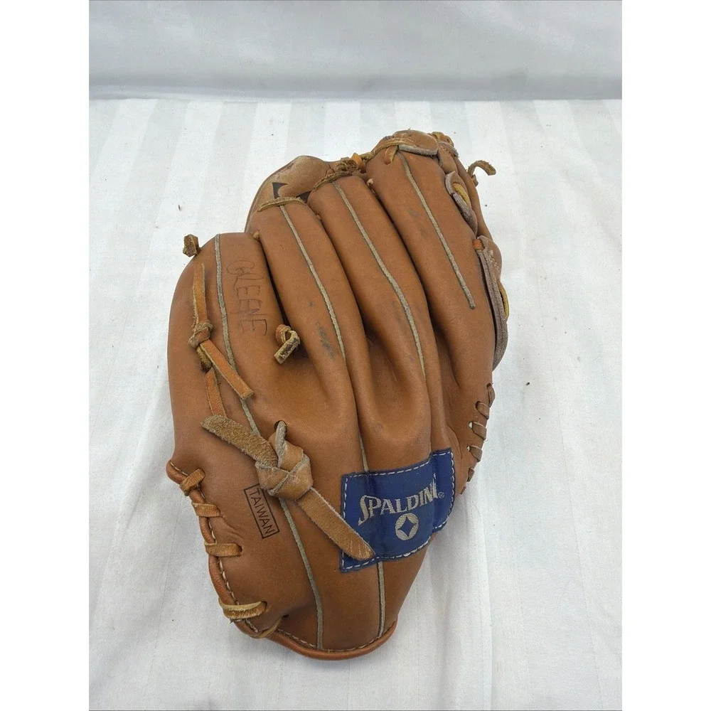 SPALDING The Handler 3 Finger Snap Closure Brown Baseball Glove